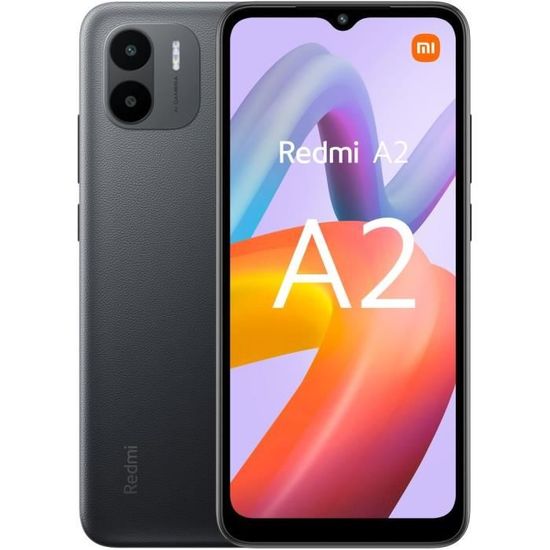 Smartphone - XIAOMI - Redmi A2 - 32 Go - Double SIM - Noir