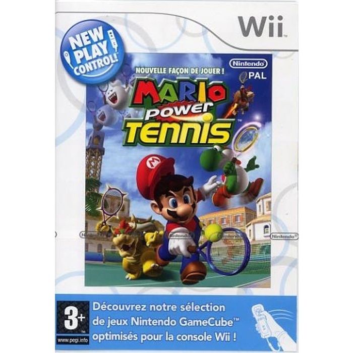 MARIO POWER TENNIS / JEU CONSOLE NINTENDO Wii