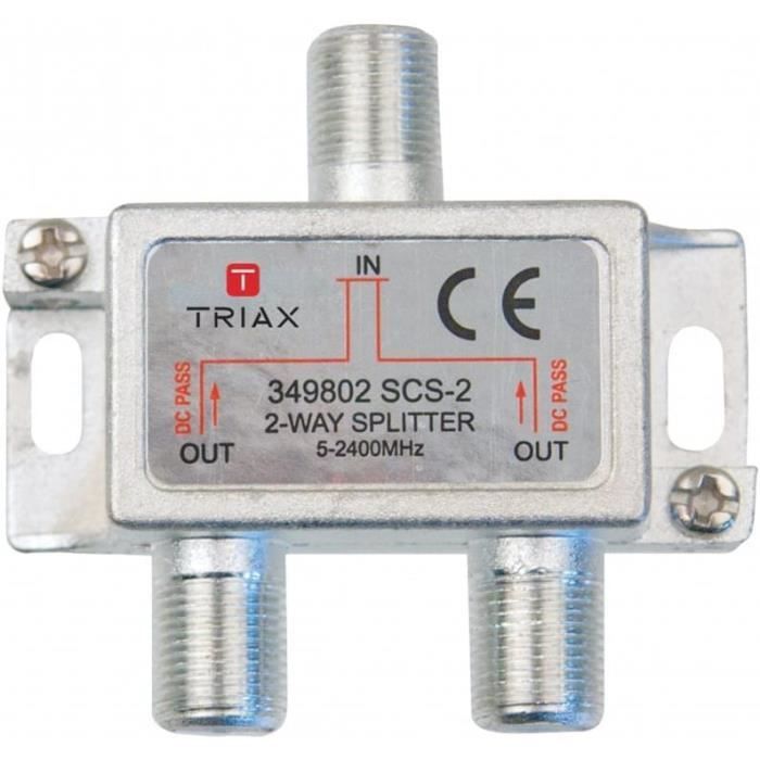 Triax 349802Cable Splitter Metallic Cable