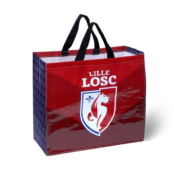 Licence Officielle LOSC Blanc. T-Shirt Graphic Dogue Lille Enfant