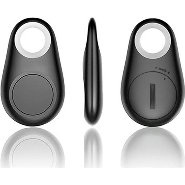 Porte-clés connecté anti-perte universel Noir
