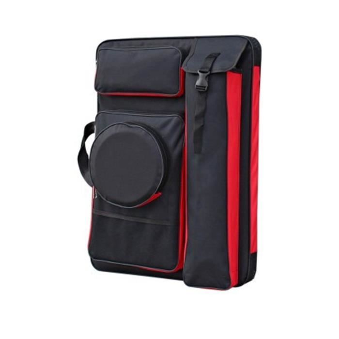 1PCS Multifonctionnel 4K Sketchpad Sacs Imperméable Portable Art Sac À Dos
