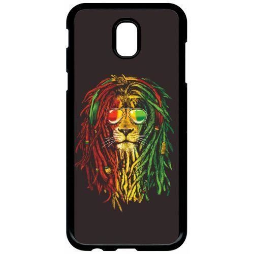 Coque samsung galaxy j5 2017 (j530) lion rasta a lunette