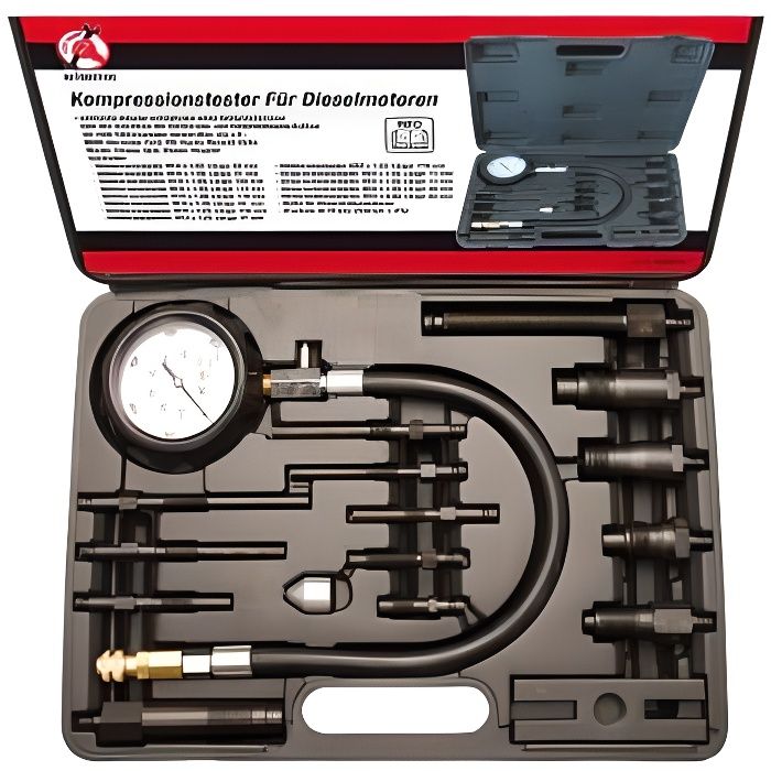 Coffret compressiometre pour moteur diesel max ...