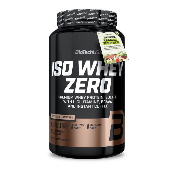 BioTechUSA+Iso Whey Zero, Caffe Latte 908 g