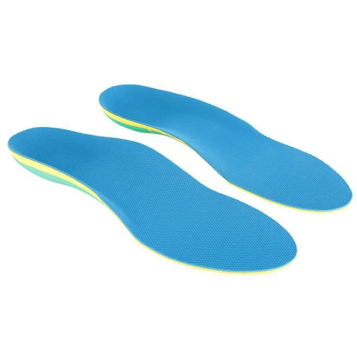 Fafeicy semelle orthopédique à pied plat Hommes Femmes Pieds plats Semelle orthopédique Amortissement de la voûte plantaire