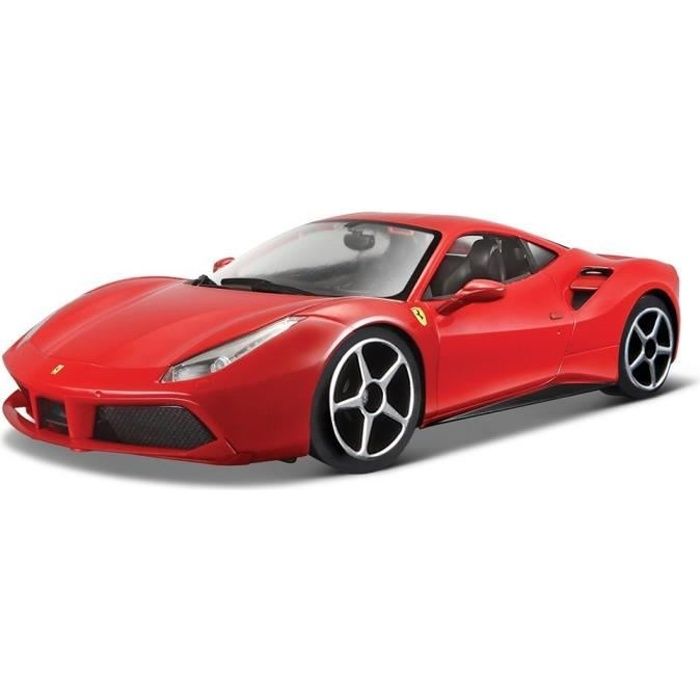 Burago Ferrari F30 1/18 – Voiture De Collection, état Très Bon, Boîte Défraîchie