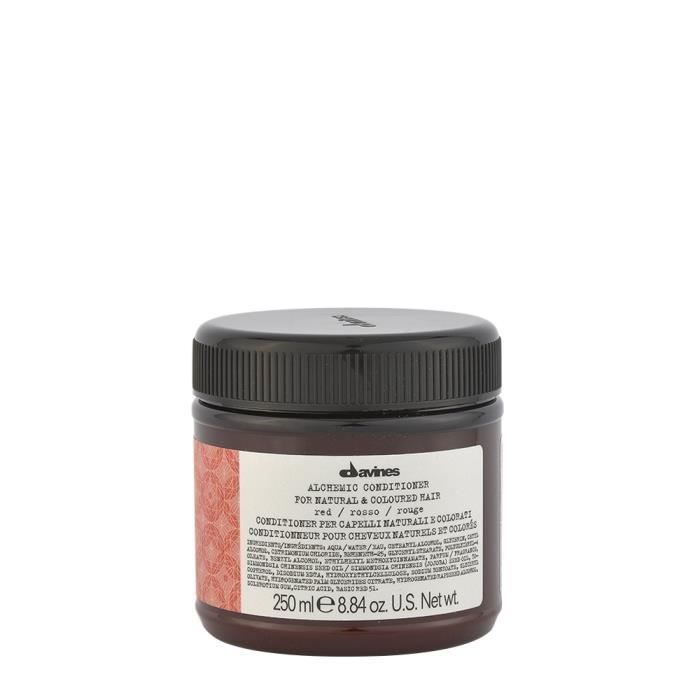 Davines Alchemic Conditioner Rouge 250ml - Crème conditionnante colorée pour cheveux rouges