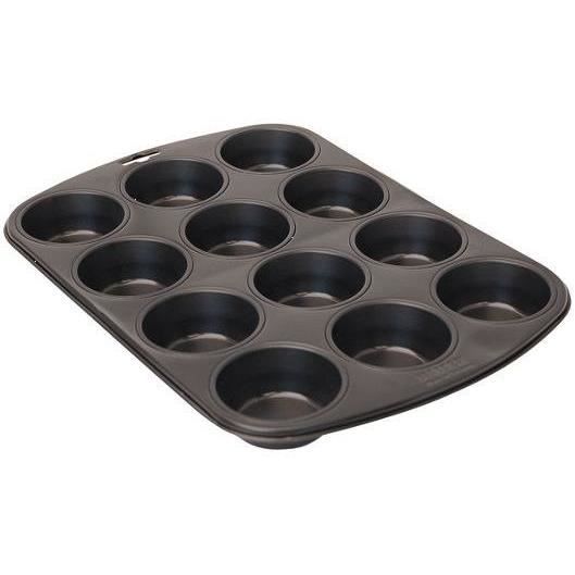 Moule 12 muffins anti-adhésif