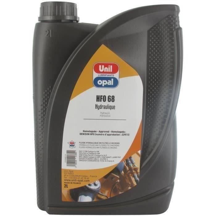 Huile hydraulique UNIL OPAL ISO 68 -L-HM