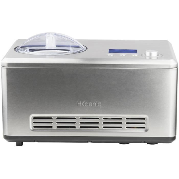 HKOENIG HF320 Sorbetière réfrigérante - 2L - Puissance 180W