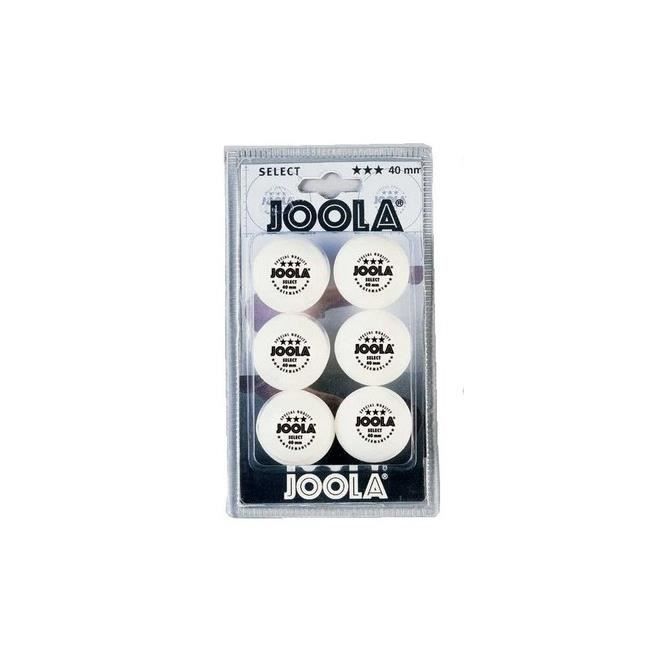 Boîte balles ping pong Select Blanche x6