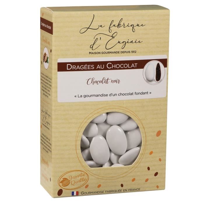 LA FABRIQUE D'EUGENIE Dragées au Chocolat - Blanc - 500 g