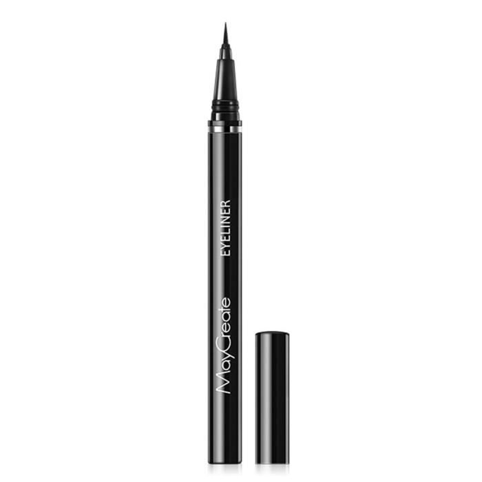 Eye Liner Liquid Pen Séchage rapide Maquillage imperméable et durable Eyeliner facile à utiliser sans eye-liner en fleurs, 02 #