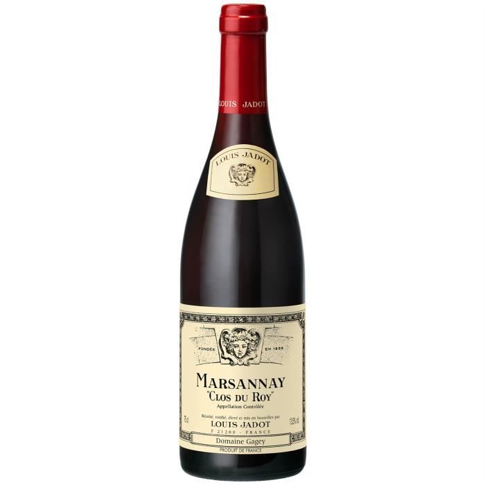 Marsannay Clos du Roy Rouge 2016 - 75cl - Louis Jadot - Vin AOC Rouge de Bourgogne - Cépage Pinot Noir