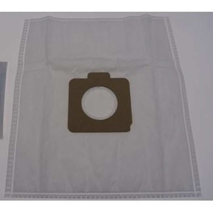 Boîte de 4 sacs microfibre pour Aspirateur KRUPS, MOULINEX