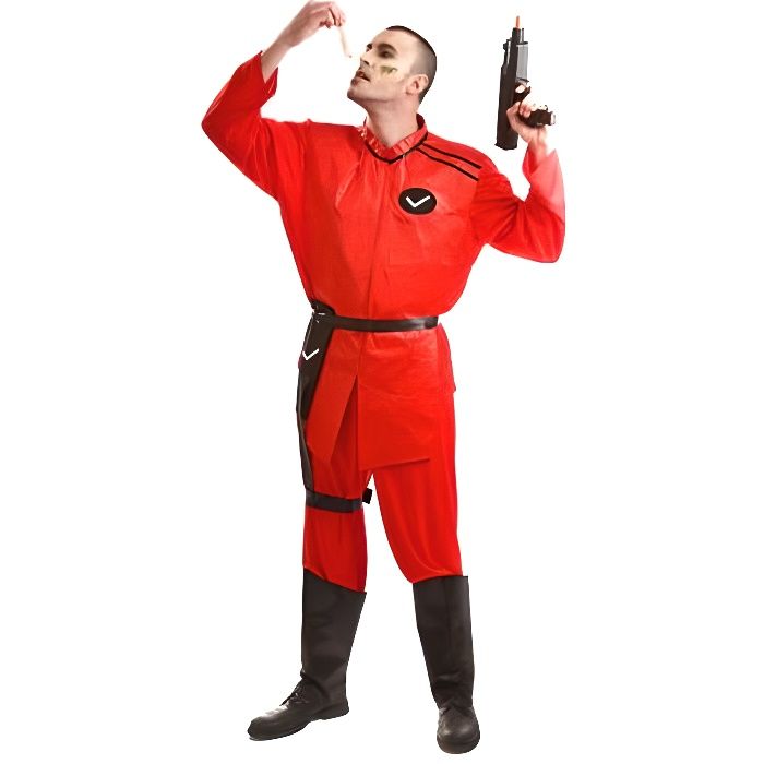 EL REY DEL CARNAVAL, SL. Déguisement Soldat Visiteur V homme. Adulte.