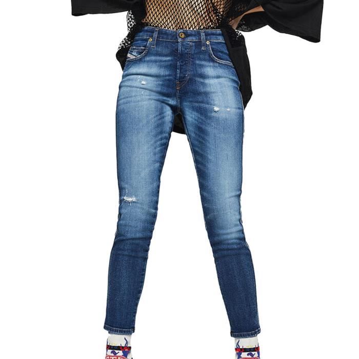 Jeans Skinny Bleu denim Femme Diesel Babhila