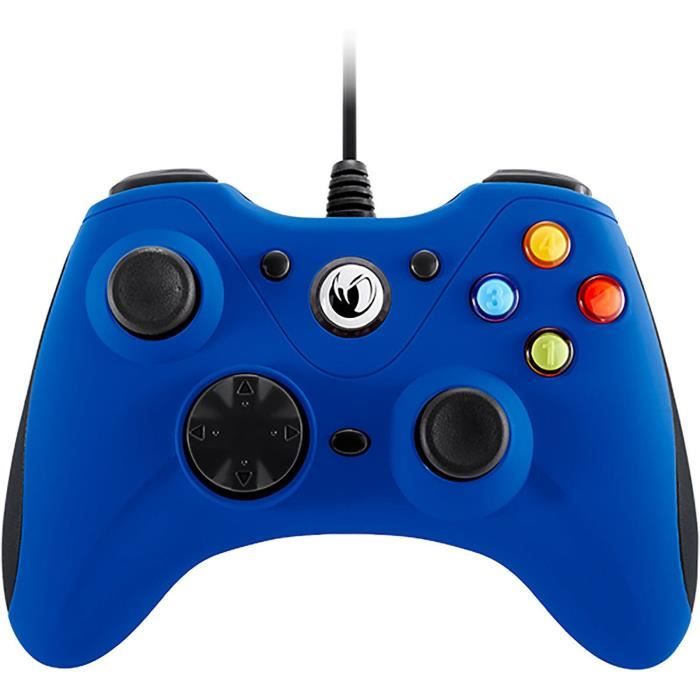 Manette Filaire Big Ben Nacon PCGC-100XF Bleue pour PC