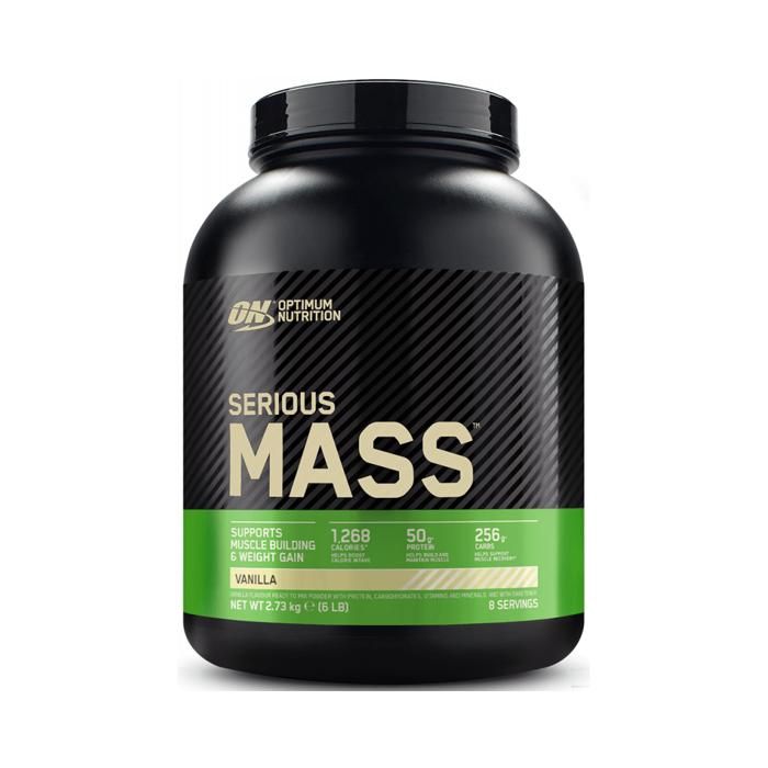 OPTIMUM NUTRITION Pot Serious Mass Vanille - 2,72 kg