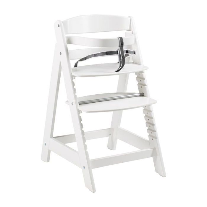 Chaise Haute Roba Sit Up Click blanc laqué 2018
