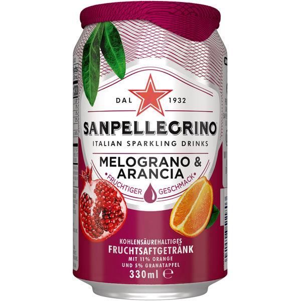 Sanpellegrino Melograno & Arancia 0,33l (Pack de 24)
