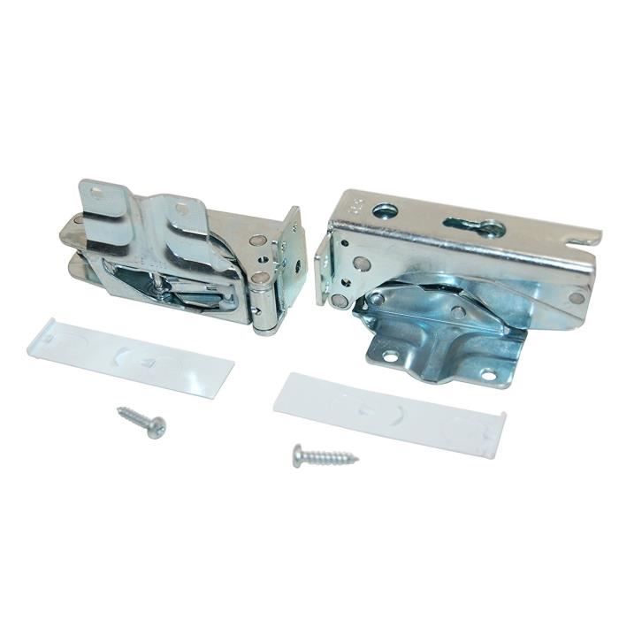 Bosch - CHARNIERES DE PORTE REFRIGERATEUR KIT 2 - 00481147: Gros électroménager