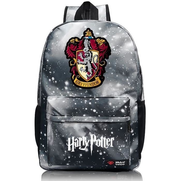 MOBIGARLAN Sac à Dos - Sac d'École cartable étudiant Harry Potter imprimé pour enfant adolescent modèle 09