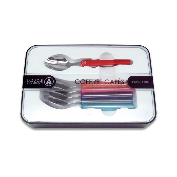 LAGUIOLE EVOLUTION Coffret 6 cuillères à café