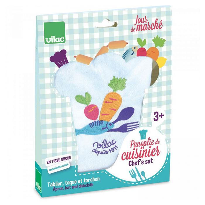 Panoplie de cuisinier 3 pieces - Vilac
