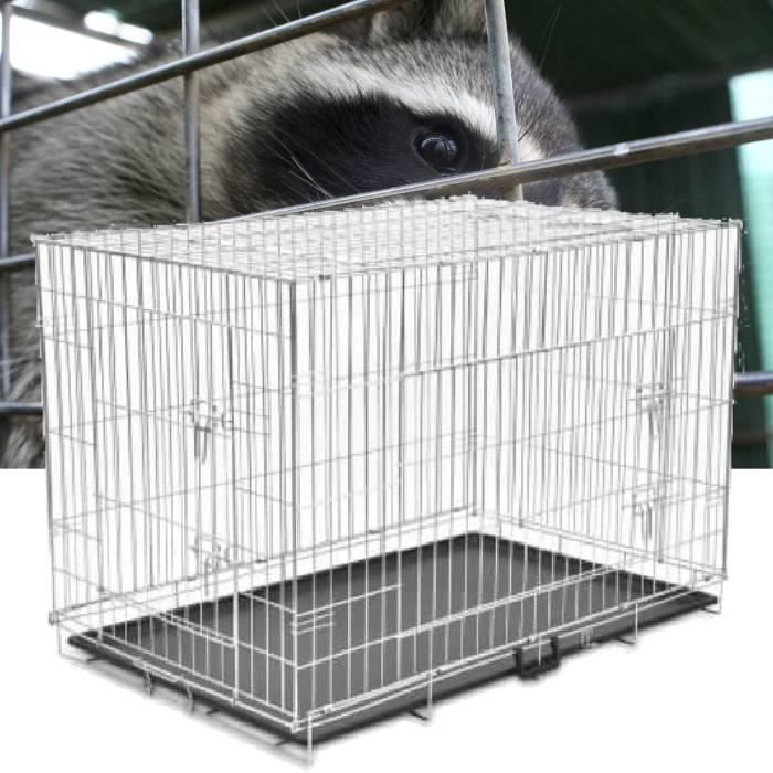 Cage métallique et pliable pour chiens XXL