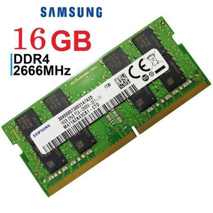 Samsung M471A2K43DB1 CTD module de mémoire 2 x 8 Go DDR4 2666 MHz ECC Neuf - vue 3