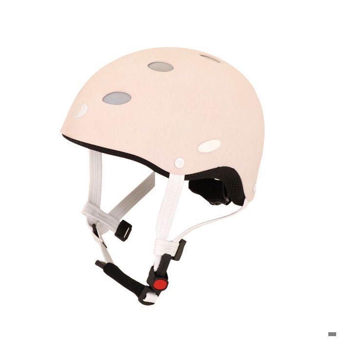 Casque vélo sans visière femme Diezz City color - rose pâle