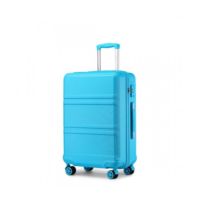 Valise Rigide World Cities 4 Roues - Taille Moyenne, Multicolore - Neuf