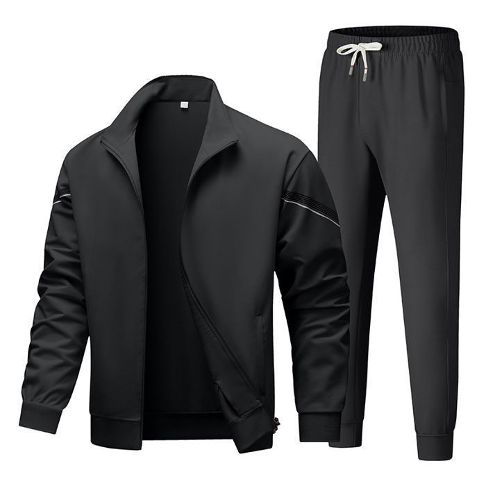 Survêtement Femme Aottori 2 Pièces - Sweat Manches Courtes Et Pantalon Jogging, Polyester/coton