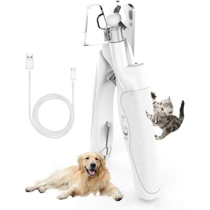 Comparer les prix de Soins des Griffes- Coupe-Ongles pour Chien et Chat avec Lumire LED et Lime Ongles Pliable YYV