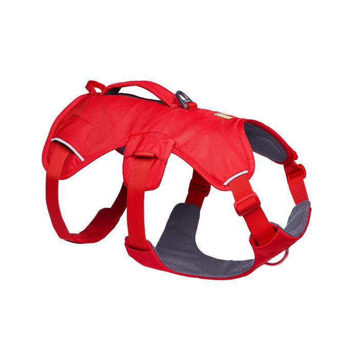 Comparer les prix de Harnais pour chien Ruffwear Web Master™ - Rouge - M (69/81 cm)