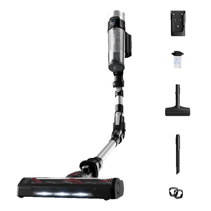 ROWENTA X-FORCE FLEX 9.60 ALLERGY RH2038WO Aspirateur Balai Sans Fil Tube Flexible Ultra Leger Autonomie 45 Min Kit Allergi 3221616048027