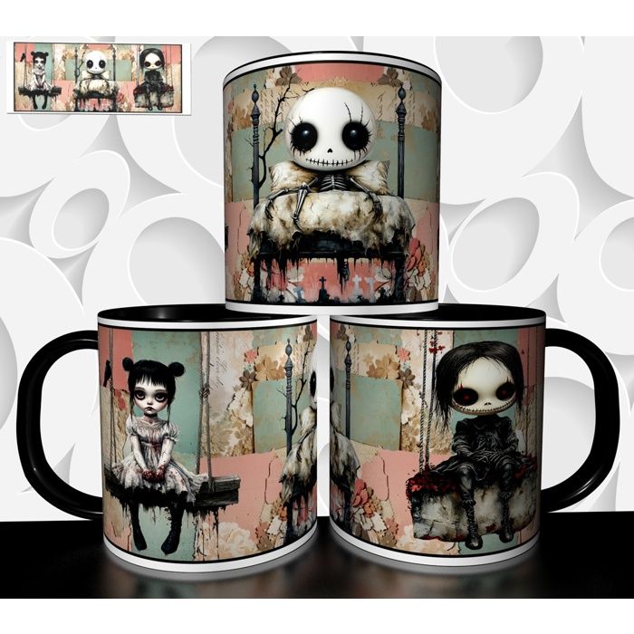 Mug Chaudron De Sorcière Gothique 350 Ml - Céramique, Design Halloween, Cadeau Original Pour Amateurs De Thé/café