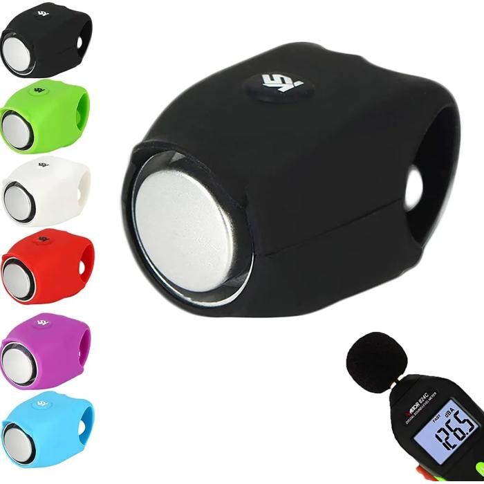 Sonnette - Klaxon vélo - Black - 120 DB - Étanche - Rechargeable USB - Sport Sonnette - Klaxon vélo - Black - 120 DB - Étanche - Rechargeable USB - Sport