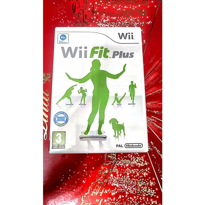 Wii Fit Plus – Jeu Wii – Fitness / Sport / Bien-Être – Nintendo – Compatible Balance Board