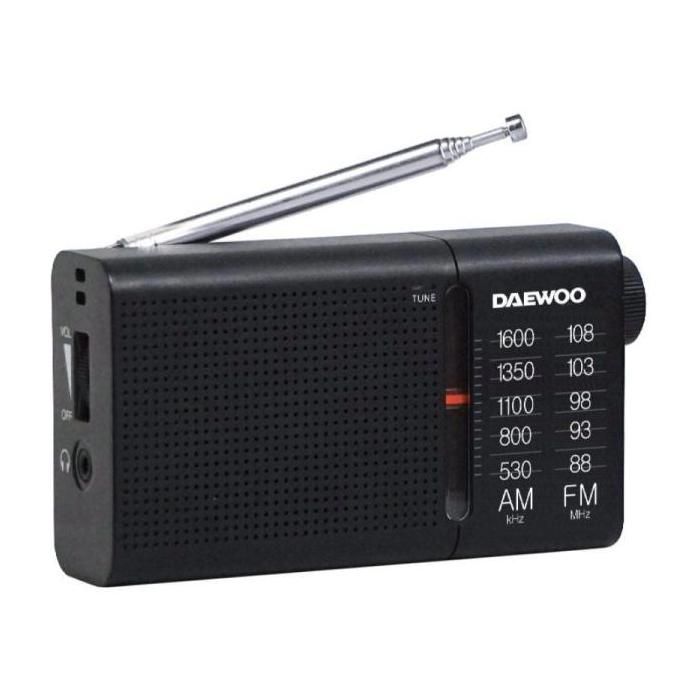 Radio Portable DAEWOO DW1119 – AM/FM, Haut-parleur Intégré