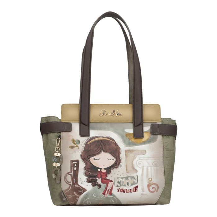 Sac à épaule - ANEKKE - Muse Tote Bag Multicolor 330471 - Multicolore - Compatible A4 - Synthétique