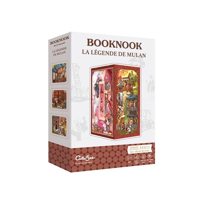 Maquette Blackrock Games Booknook La légende de Mulan