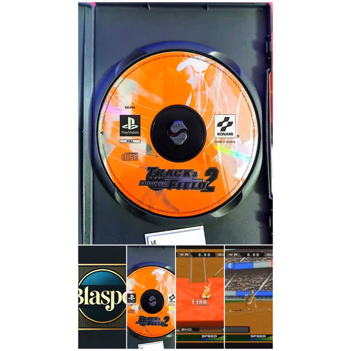 Konami Track & Field 2 – Jeu PlayStation 1 PS1 Pal – Cd Seul Sans Boîtier