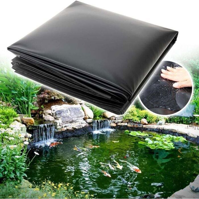 Bâche de bassin - PZCC - 2x2 m - EPDM - Anti-perforation - Résistante aux UV
