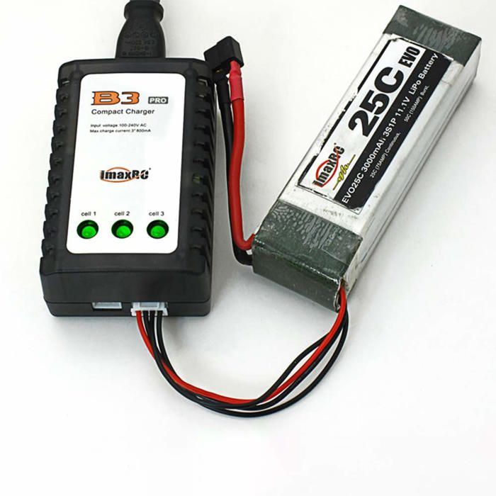 alimenter rapide et équilibrée – alimenterur LiPo 2S-3S 10W pour drones RC E58 – Sécurité avancée LED de contrôle