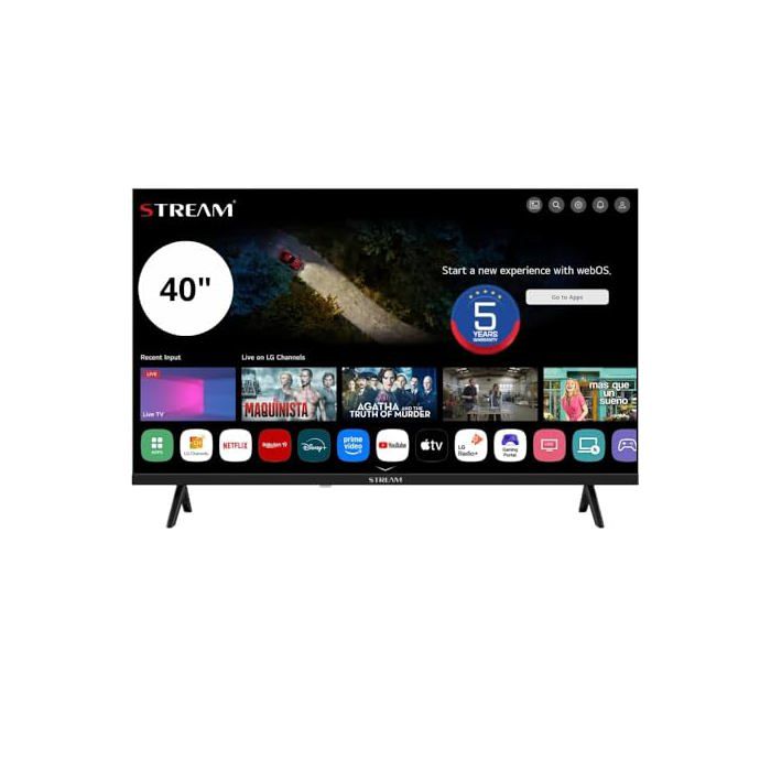 Smart TV STREAM SYSTEM Modèle 40 Full HD webOS 8.3 HDR10