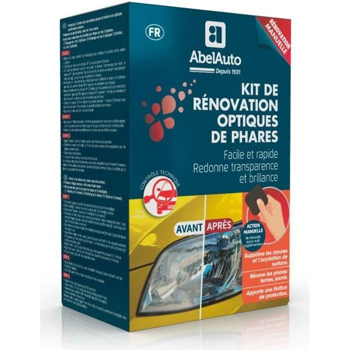 Kit renovateur phares par polymerisation - Cdiscount