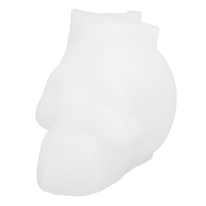 Moule en silicone - Qqmora - Crâne - 40 petits crânes - Idéal pour